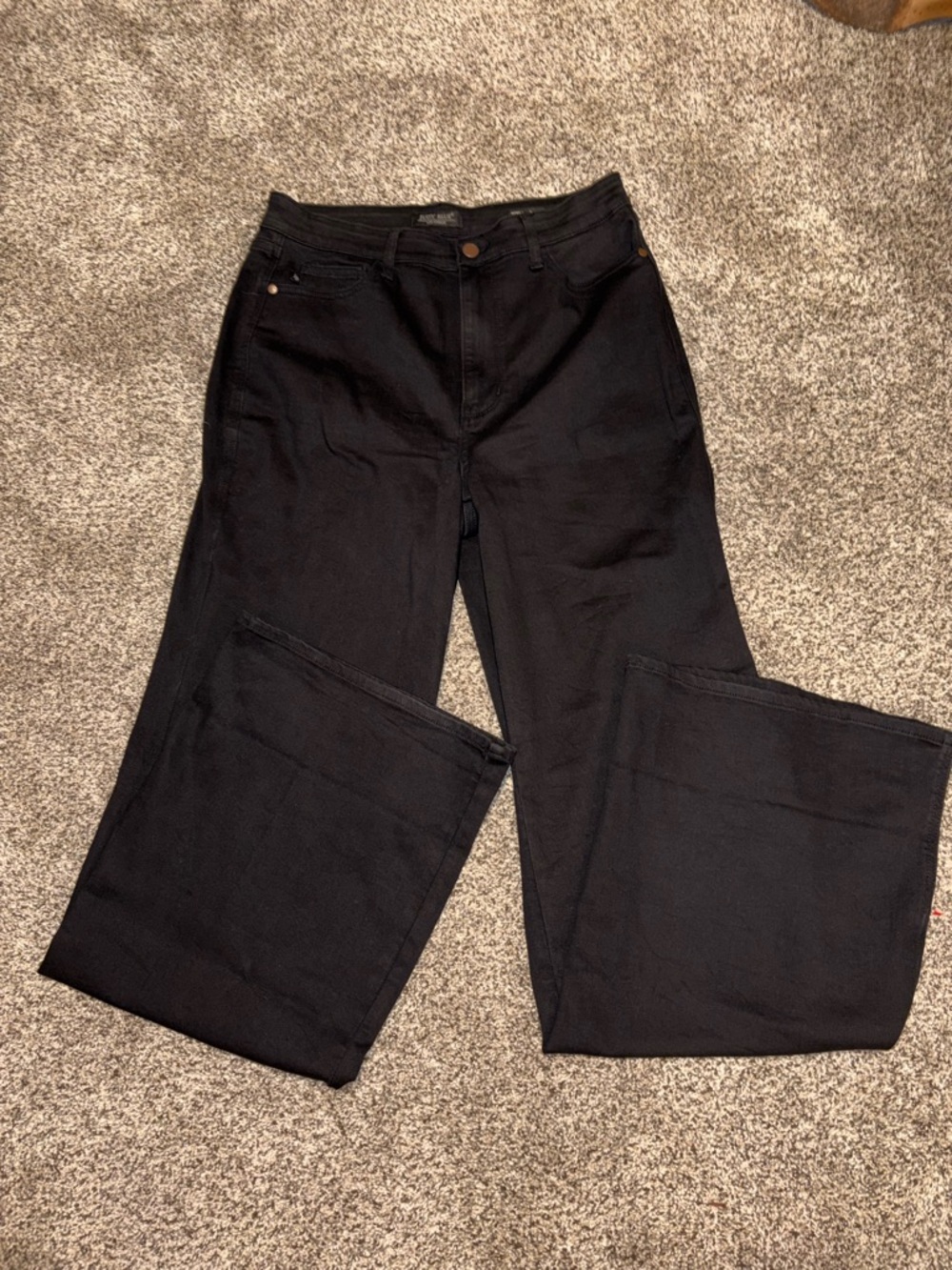 Judy Blue Black Wide Leg Jeans